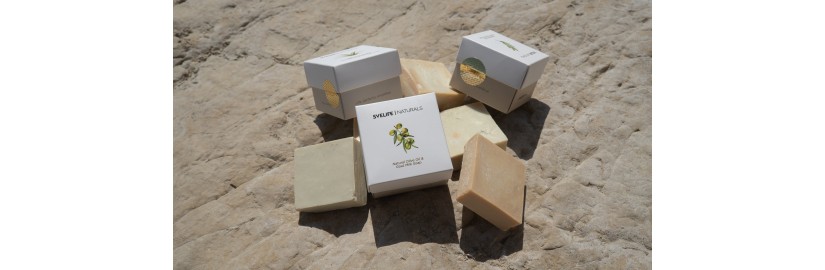 Handmade Goat Milk Aloevera, Daphne, Lavander, Olive Oil Soap 200GR